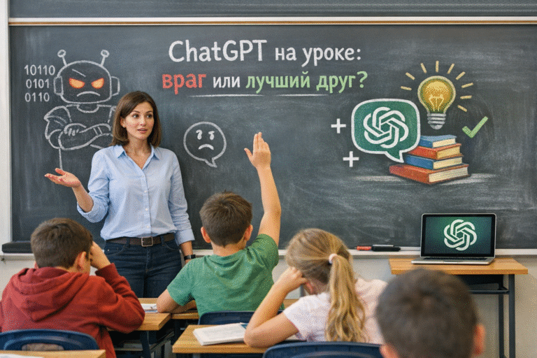 ChatGPT на уроке враг или лучший друг