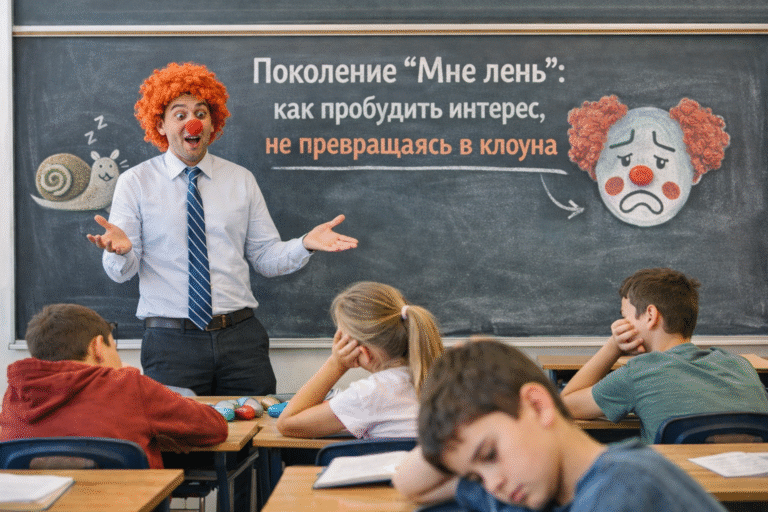  “Мне лень” как пробудить интерес, не превращаясь в клоуна